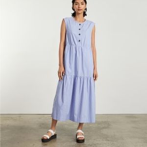 The tiered midi dress Everlane